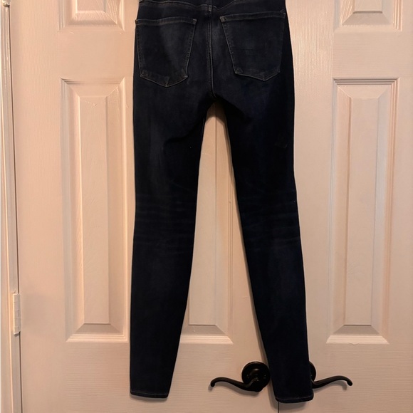 American Eagle Outfitters Skinny Blue Jeans Classic Fit - Picture 5 of 9